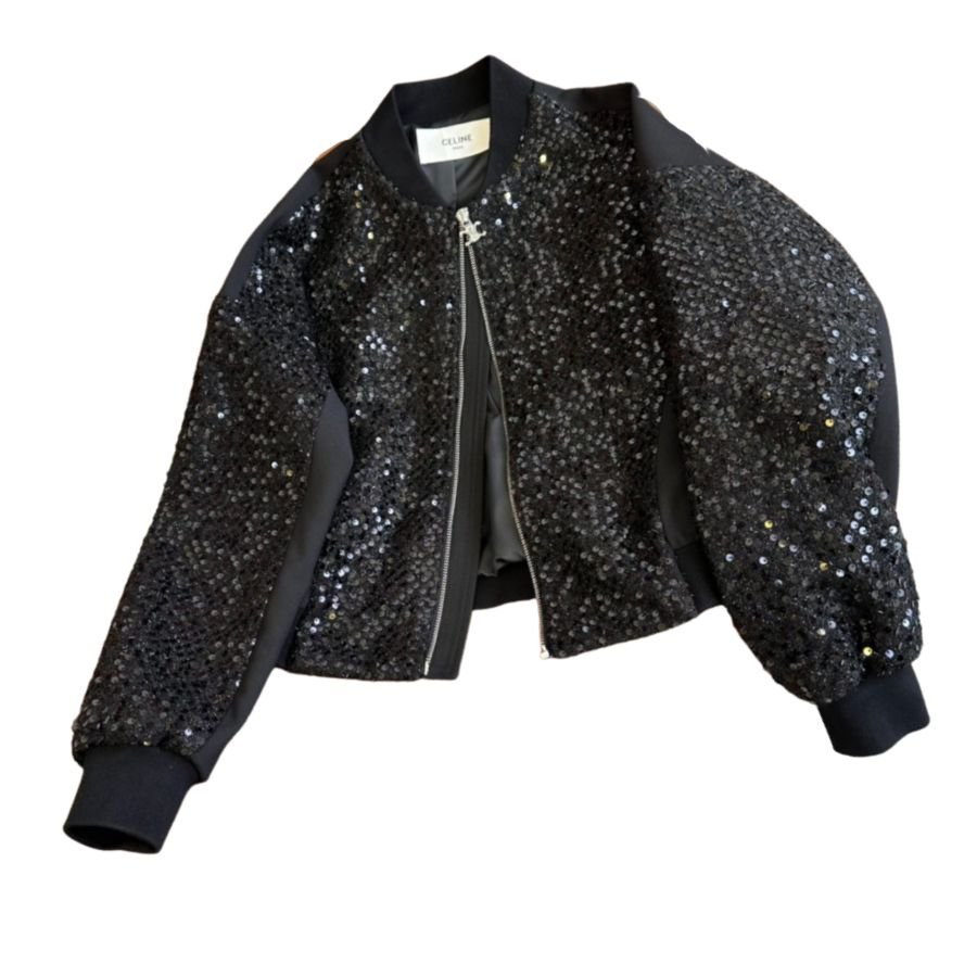 Celine-Glam-Sequin-Bomber-Jacket-1.jpg Celine Glam Sequin Bomber Jacket 1