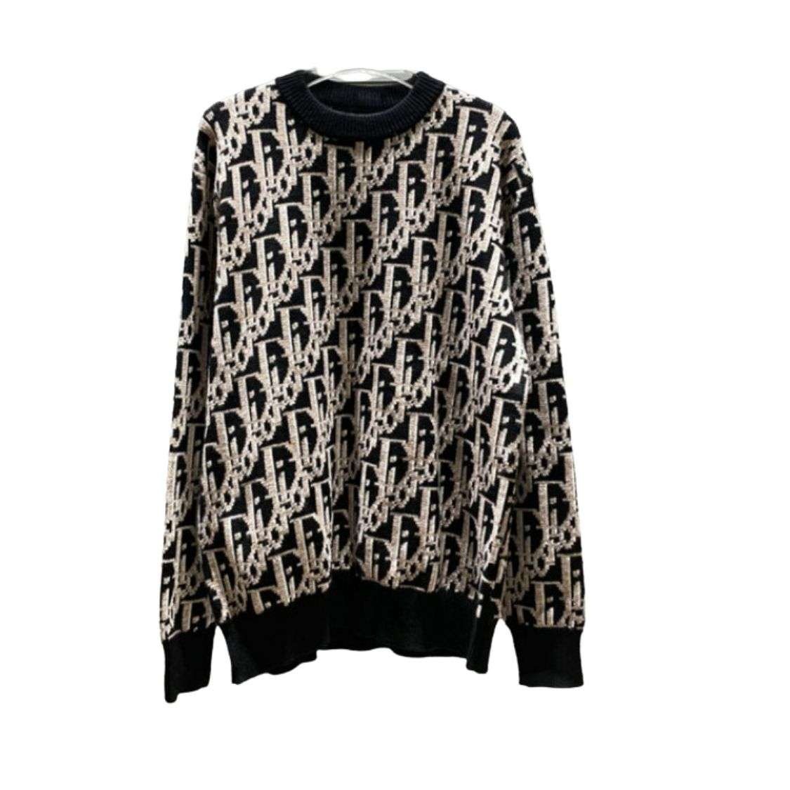 Dior-Monogram-Knit-Sweatshirt.jpg Dior Monogram Knit Sweatshirt