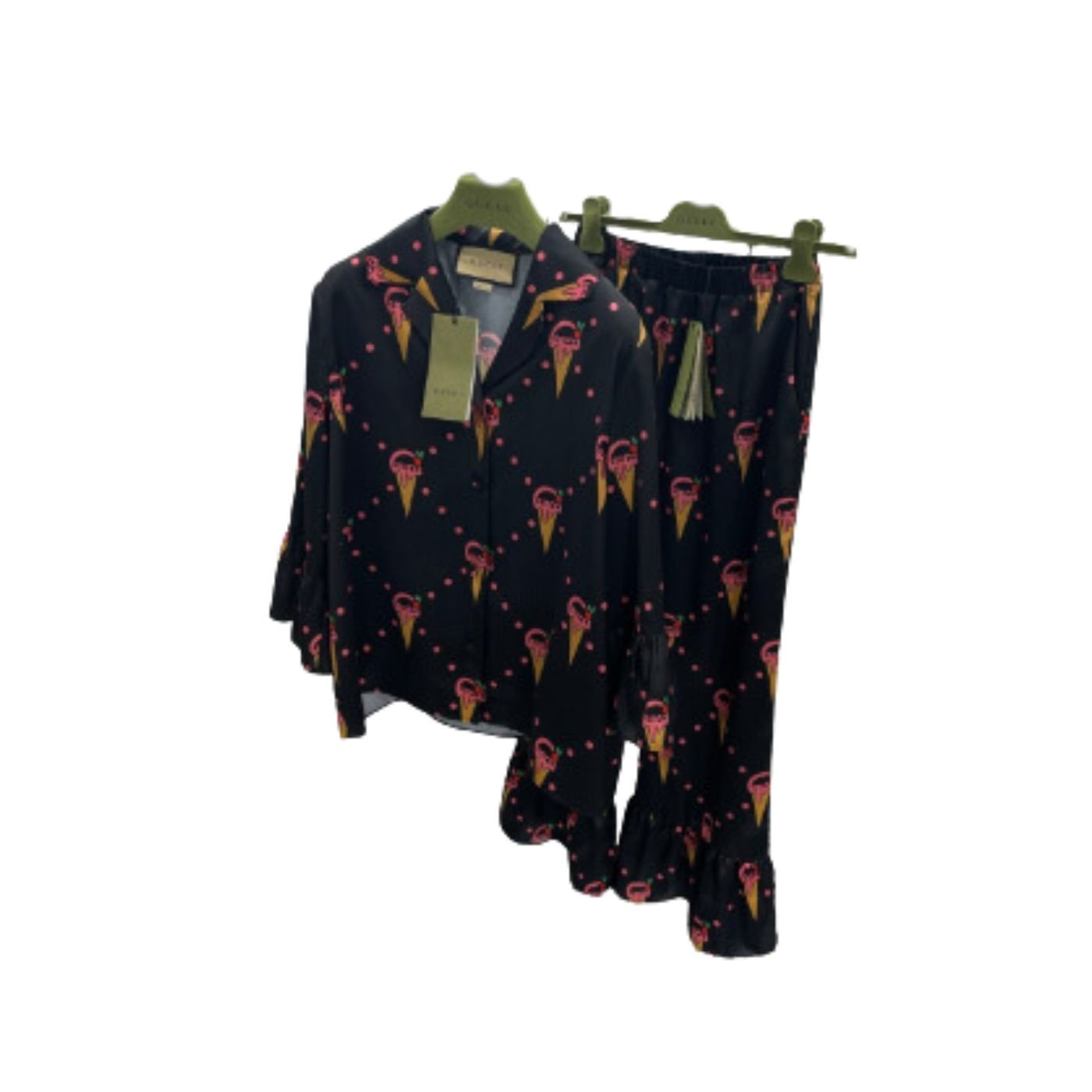 Ice-Cream-Print-Shirt-And-Pants-Pyjama-Black-11.jpg Ice Cream Print Shirt And Pants Pyjama Black 11