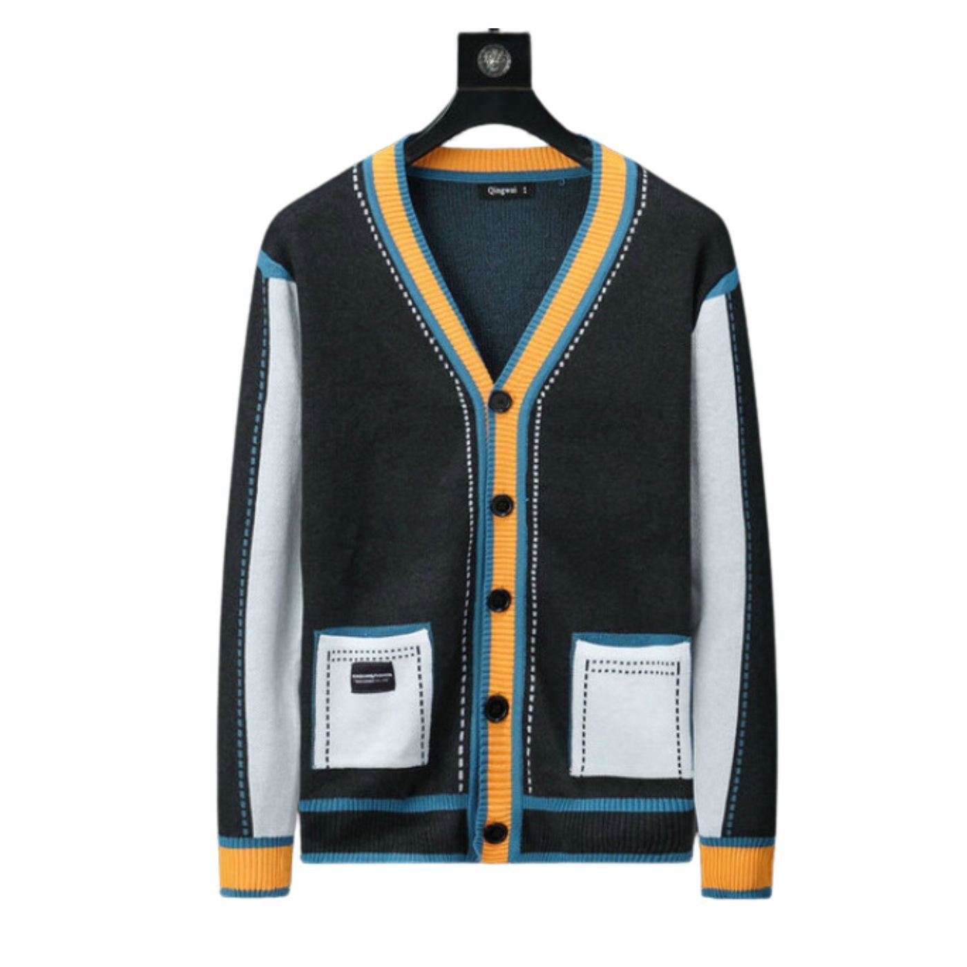 Knit-Wool-Cardigan-With-Patch-1.jpg Knit Wool Cardigan With Patch 1