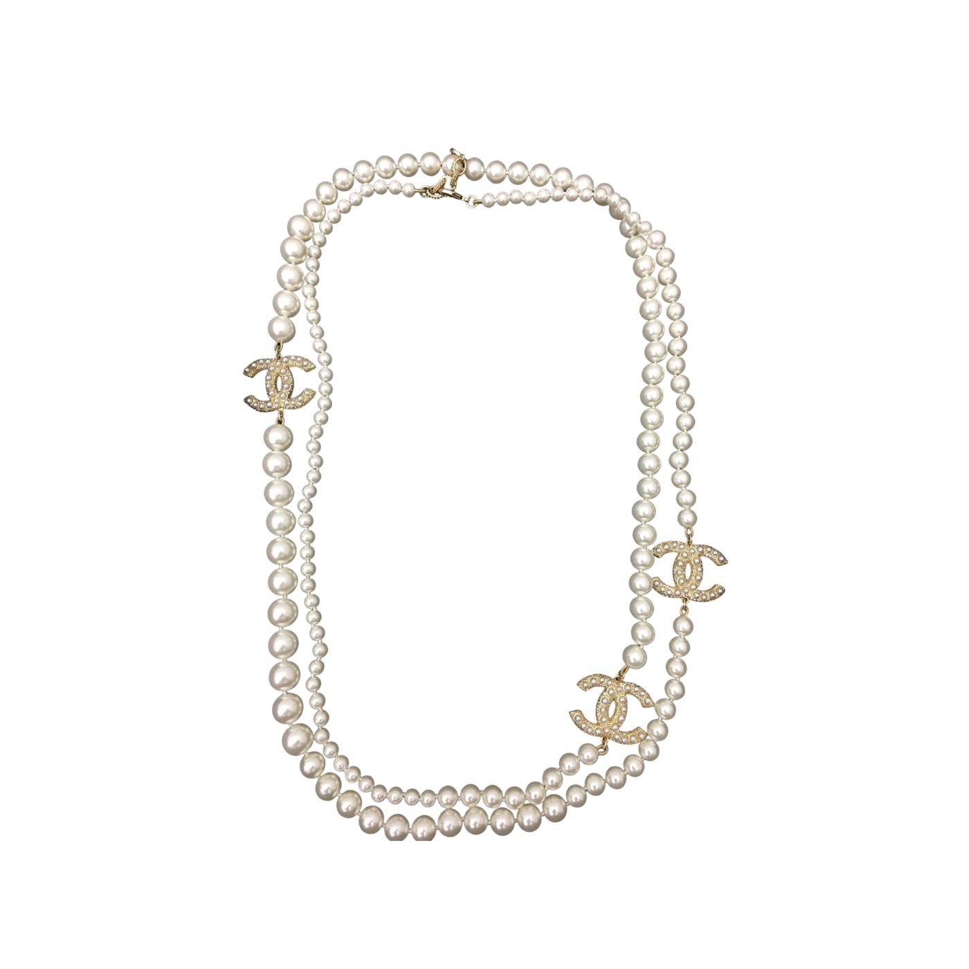 Three-Chanel-Iconics-Pearl-Necklace-White-1.jpg Three Chanel Iconics Pearl Necklace White 1