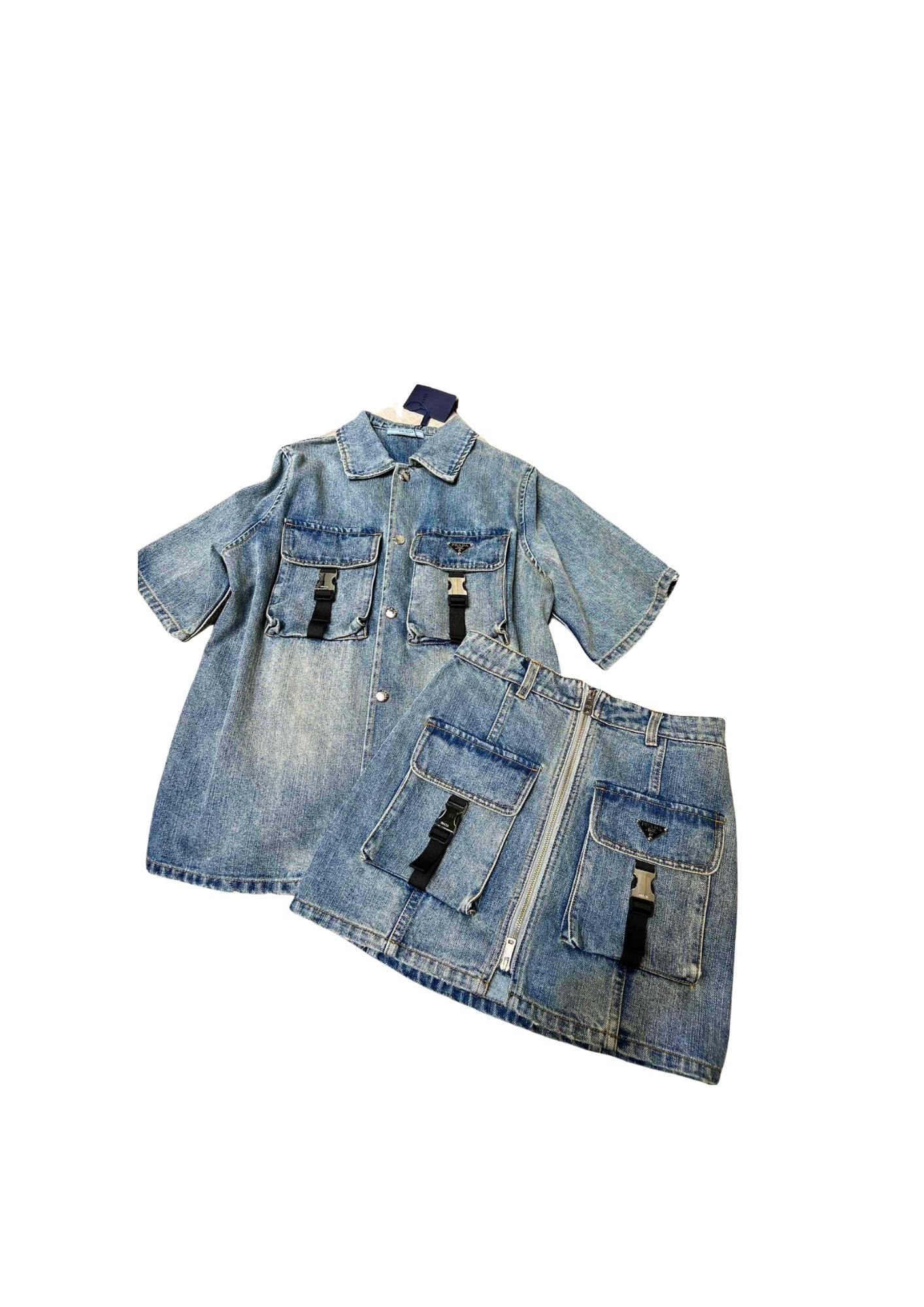 short-skirt-and-shirt-in-denim-1.jpg short skirt and shirt in denim 1