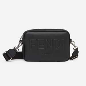 FENDI 上市男士「Basketball」篮球胶囊系列包袋:篮球,纯黑粒面皮革 6 11