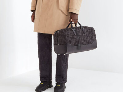 FENDI 上市男士「Basketball」篮球胶囊系列包袋:篮球,纯黑粒面皮革 7 12