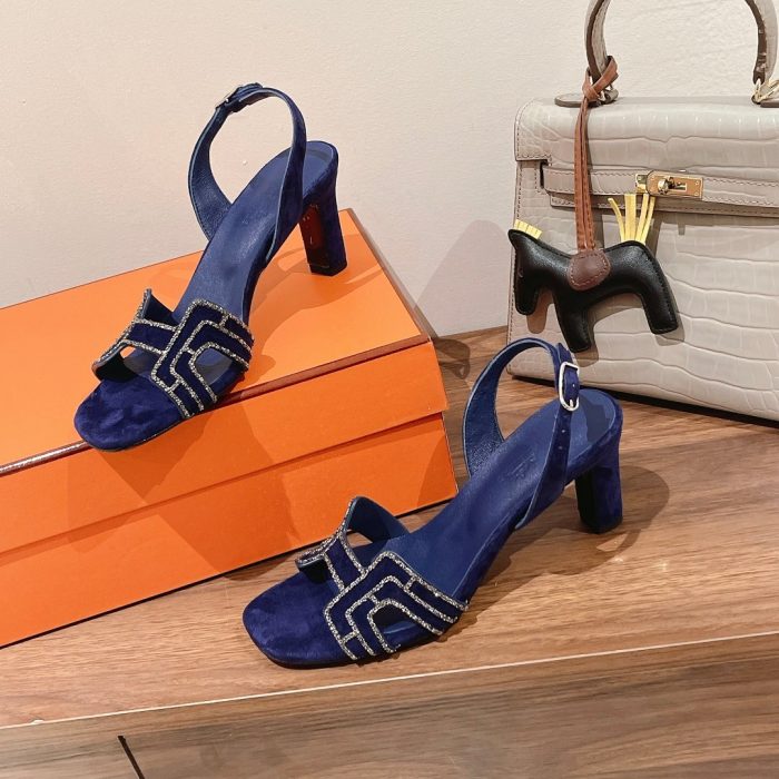 Hermes Premiere 女式凉鞋 2.7 英寸/7 厘米