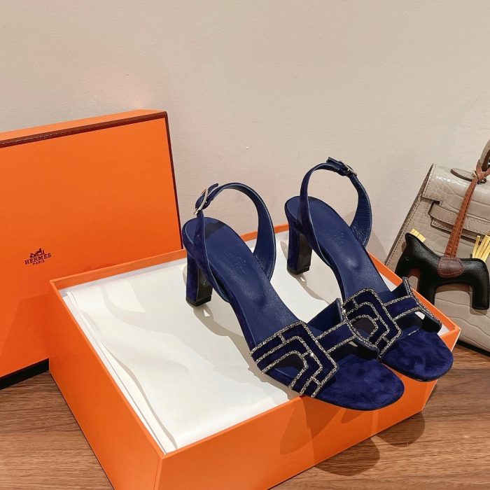 Hermes Premiere 女式凉鞋 2.7 英寸/7 厘米