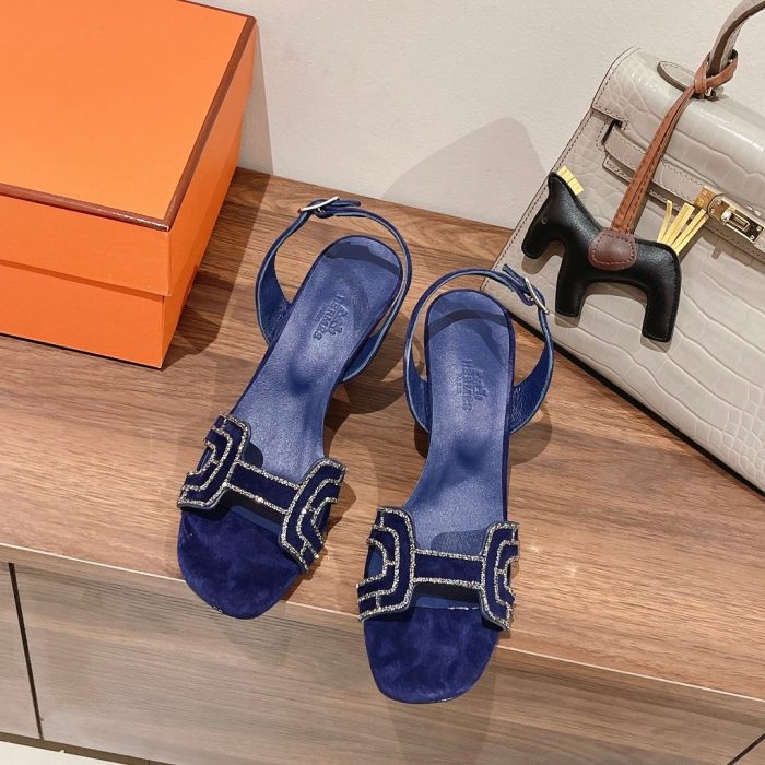 Hermes Premiere 女式凉鞋 2.7 英寸/7 厘米