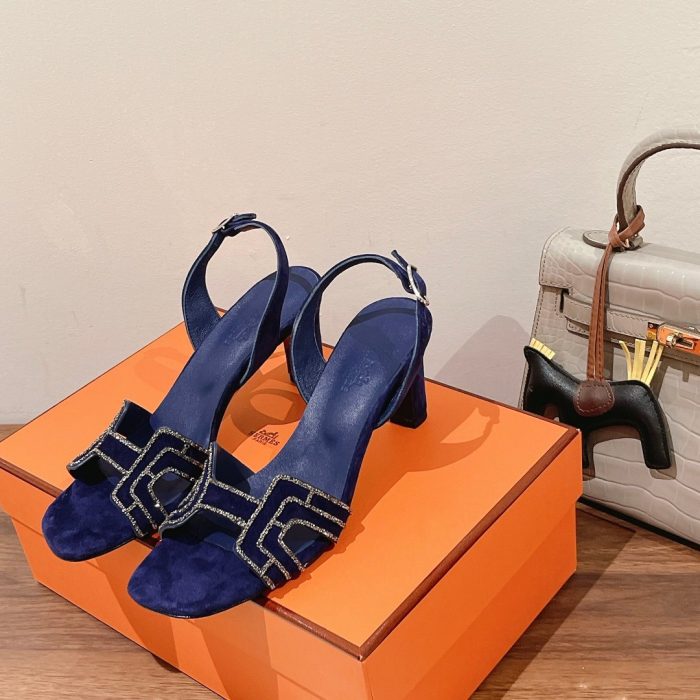 Hermes Premiere 女式凉鞋 2.7 英寸/7 厘米