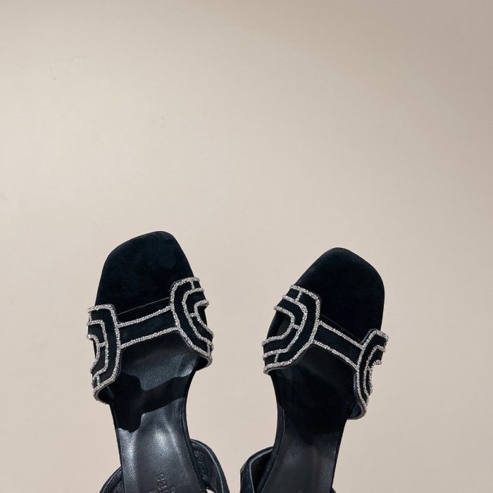 Hermes Premiere 女式凉鞋 4.1 英寸/10.5 厘米