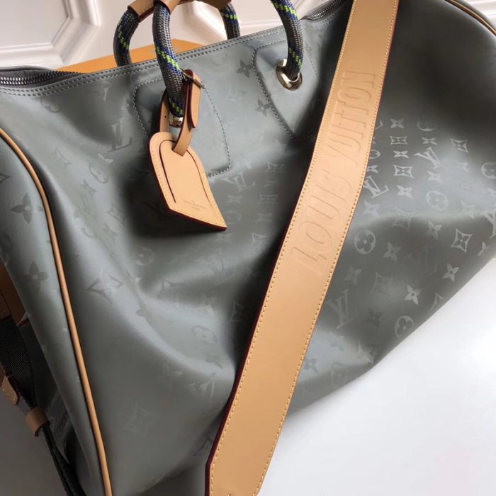 高仿LV KEEPALL 50 旅行袋 TitaniuLV旅行袋