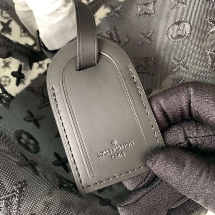 高仿LV Keepall 50 旅行袋 黑色