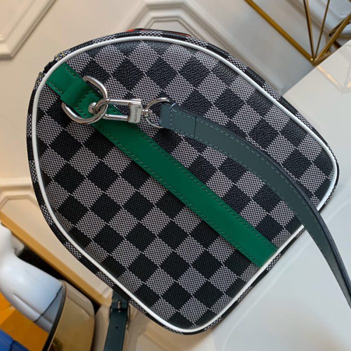 高仿LV SPEEDY BANDOULIERE 30 手袋 LVDa帆布枕头包