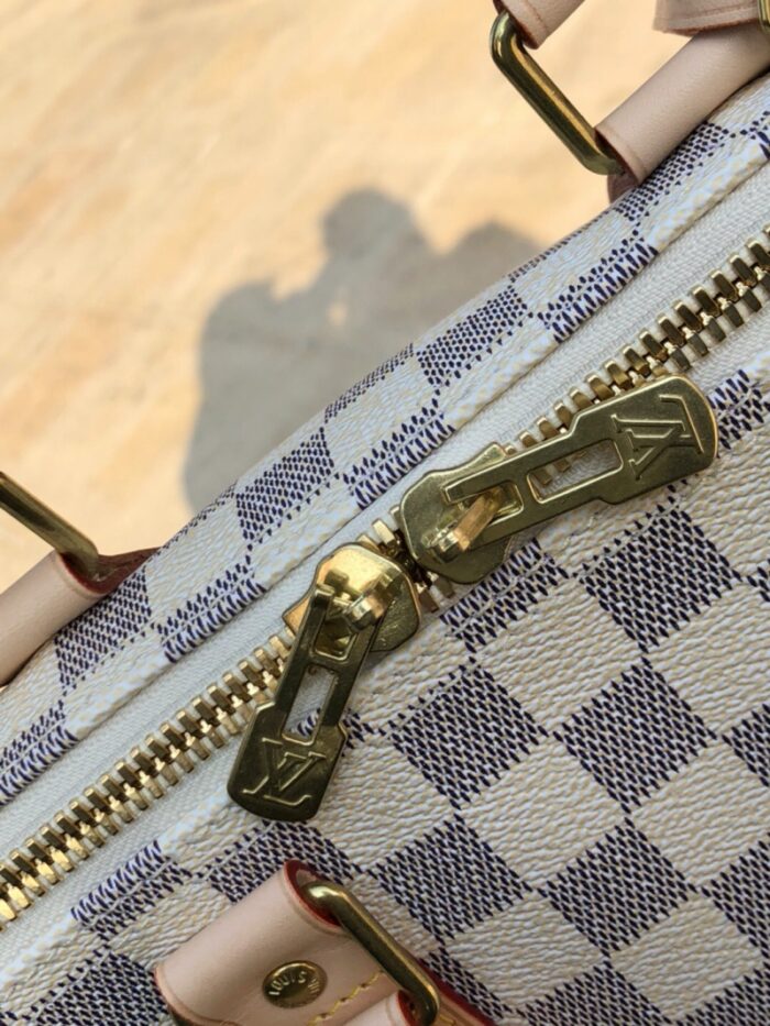 高仿LV Keepall 45 旅行袋 LV Damier帆布行李旅行包