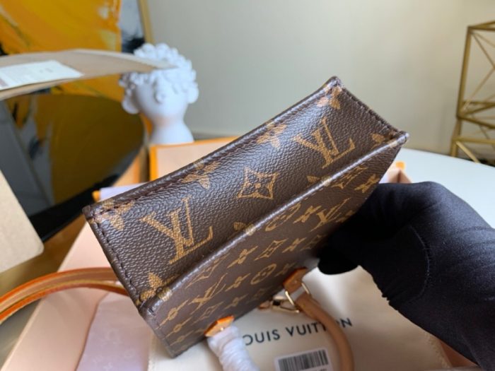 高仿LV PETIT SAC PLAT 手袋 帆布托特包女包