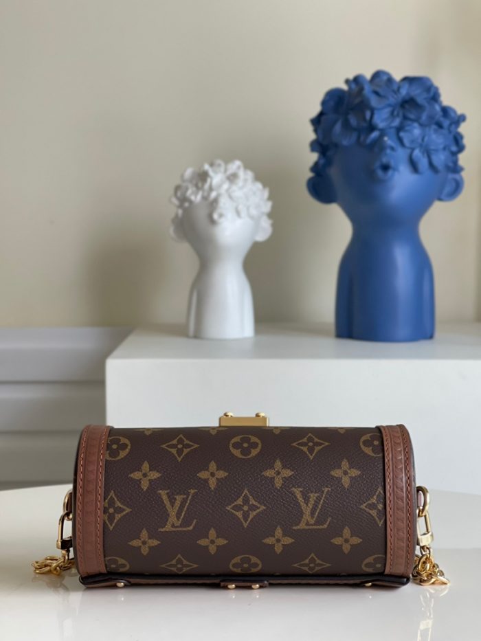 高仿LV PAPILLON TRUNK 手袋 巴比龙圆桶包