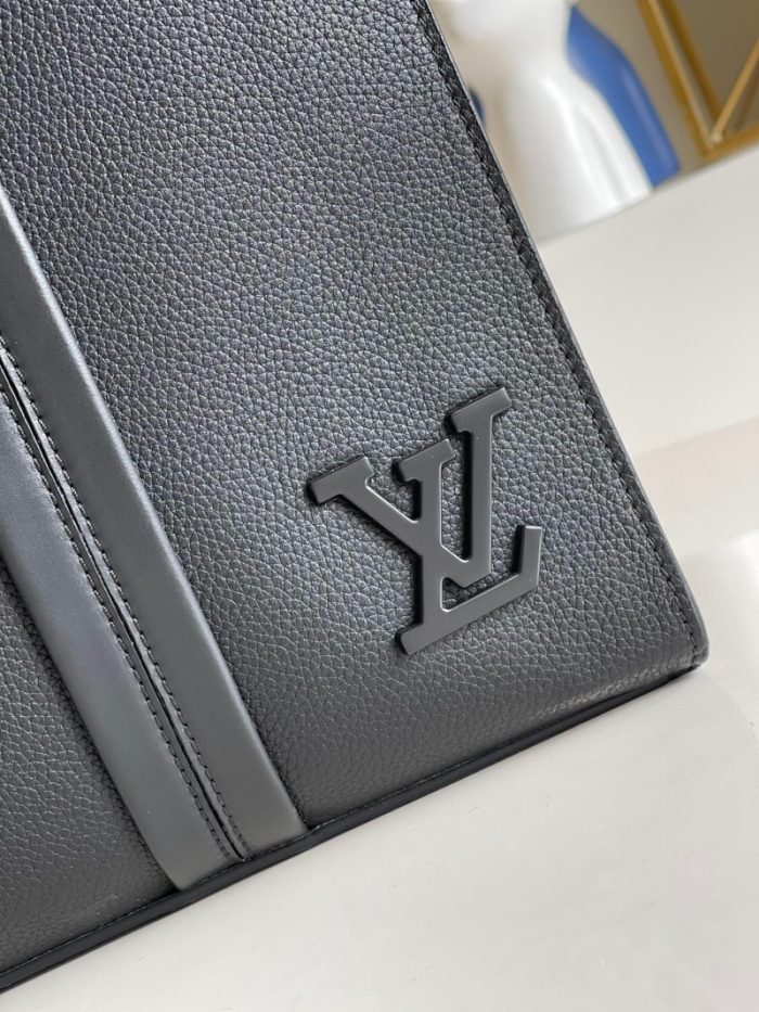 高仿LV TAKEOFF TOTE 手袋 Aerogra牛皮革单肩手提公文包