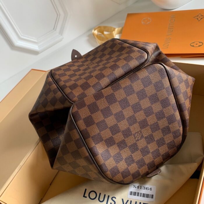 高仿LV Speedy 30 手袋（无肩带）DaEbene 涂层帆布 LV枕头包