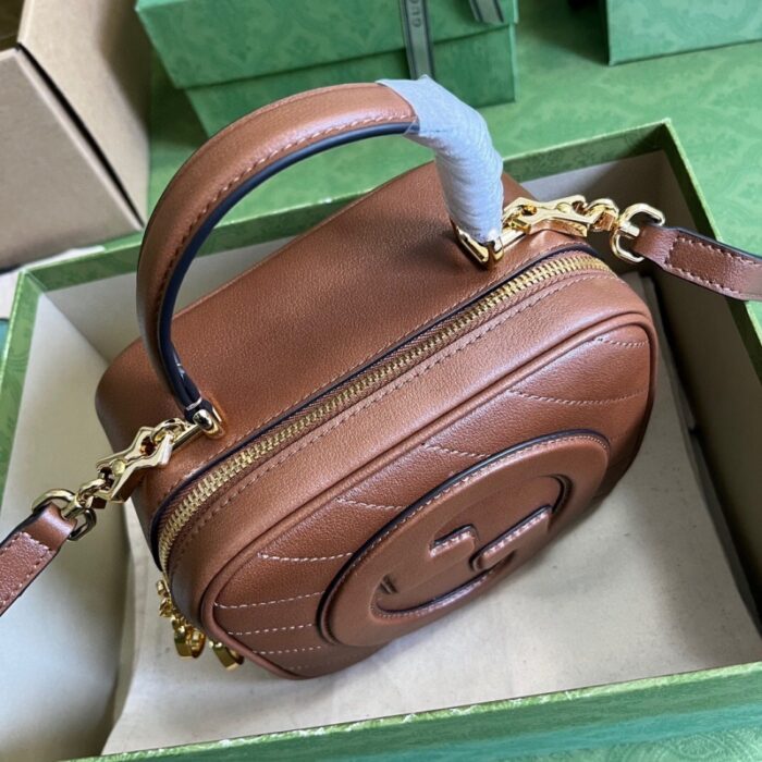 高仿GUCCI相机包 棕色