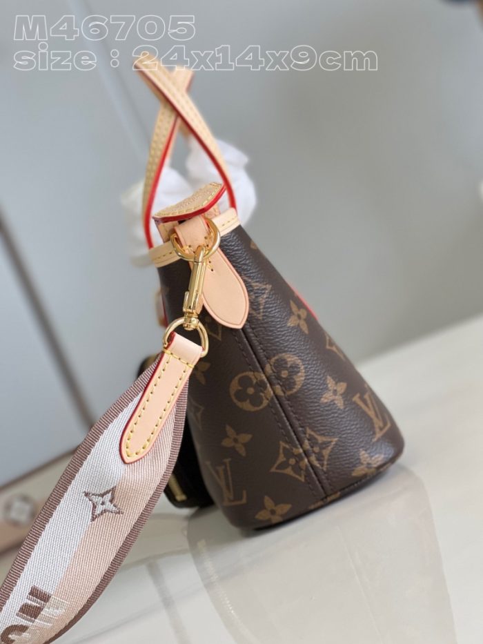 高仿LV Neverfull BB手袋 2023新款迷你小号购物袋