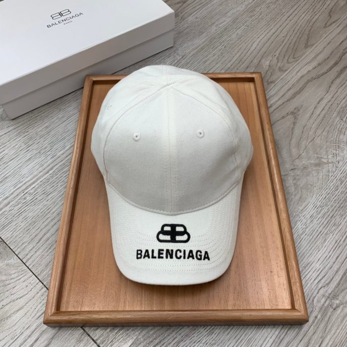 Balenciaga 白色徽标帽子