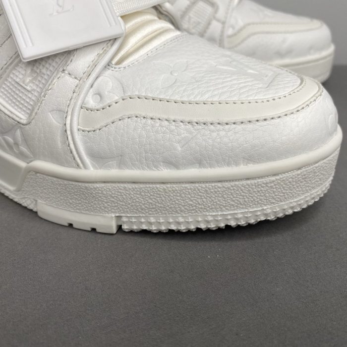 路易威登 男士混合材质训练鞋运动鞋 白色 Virgil Abloh LV