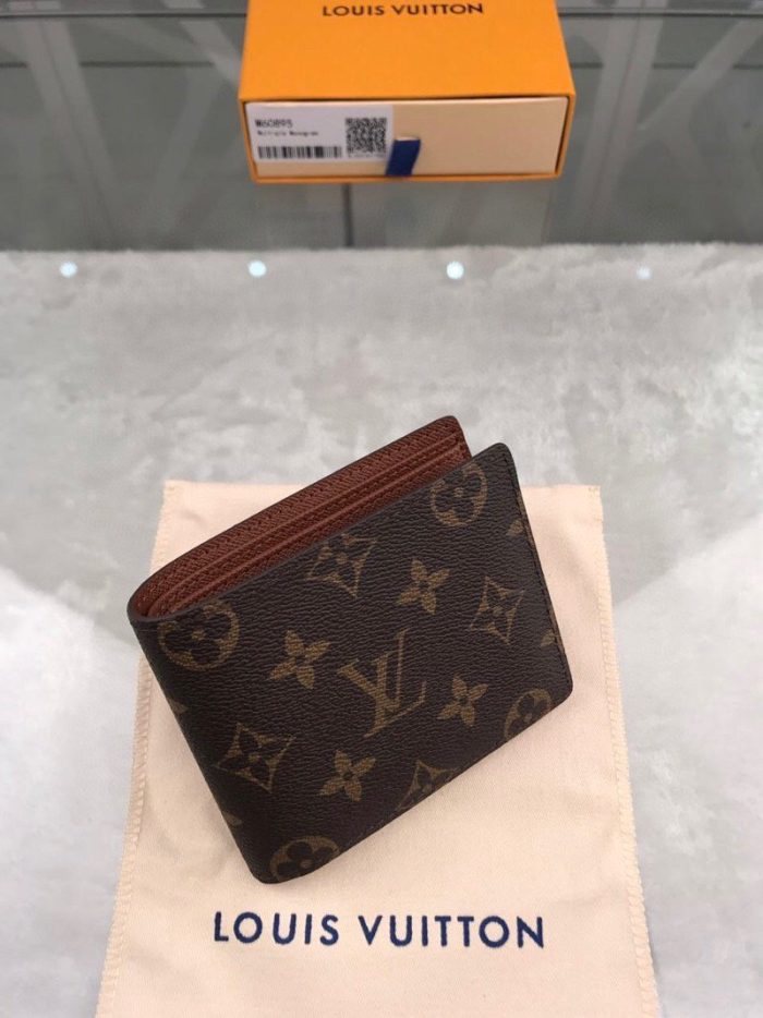 路易威登 男士多功能钱包 Monogram 帆布，男士钱包 4.5 英寸/11.5 厘米 LV M60895