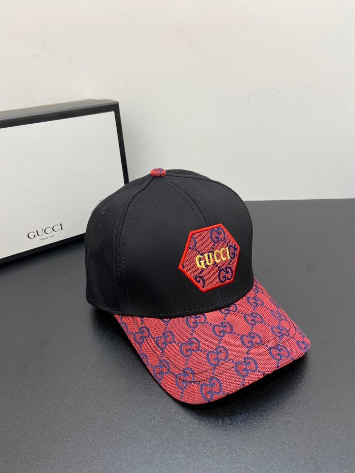 Gucci GG 棒球帽 黑色 GG 帽子