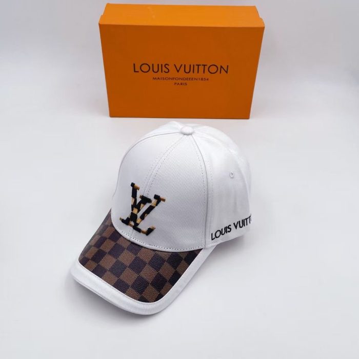 路易威登 比赛帽 白色 LV 帽