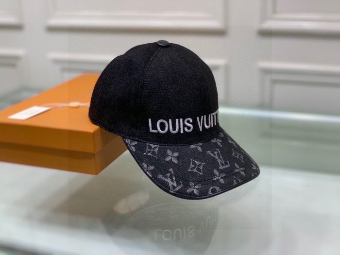 Louis Vuitton Be My 帽子 黑色 LV 帽子