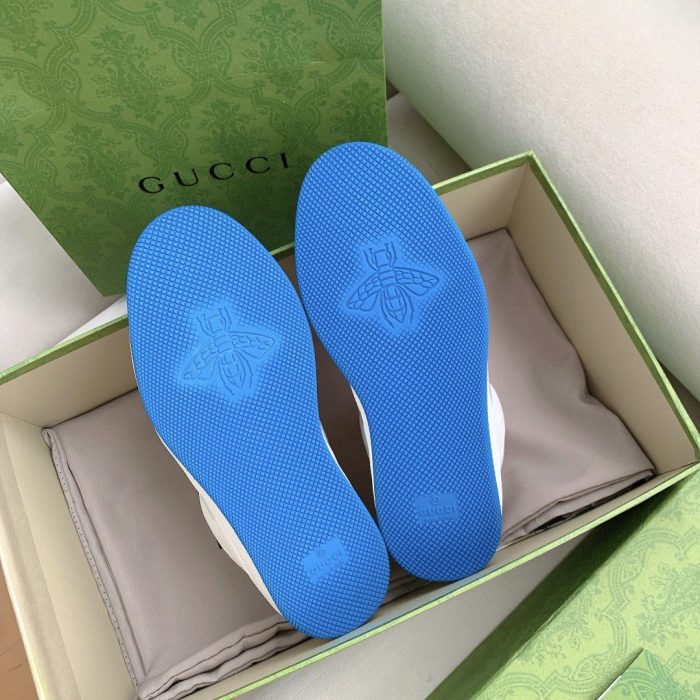 Gucci 男士低帮篮球鞋 - 男士白色运动鞋 661301 2SHA0 9014