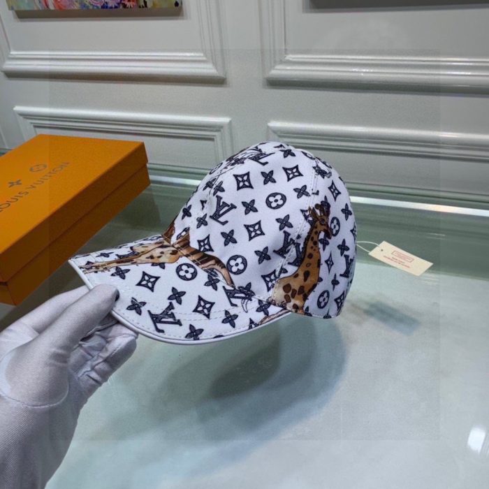 Louis Vuitton Be My Cap 白色 LV 帽子