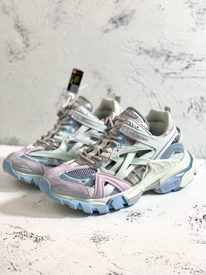Balenciaga Track.2 男士透明鞋底多色运动鞋