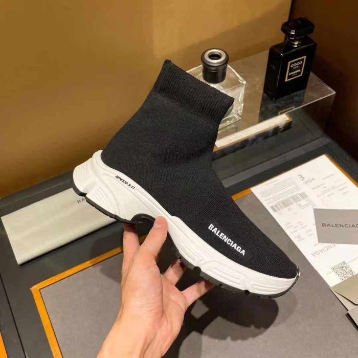 Balenciaga 男士速度训练鞋黑色 645056W2DBP1013