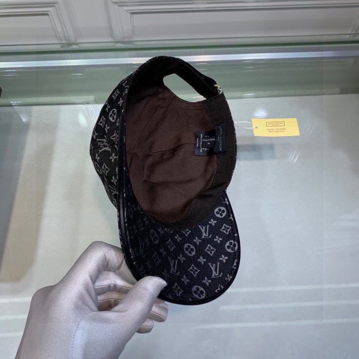 Louis Vuitton Be My 帽子 黑色 LV 帽子