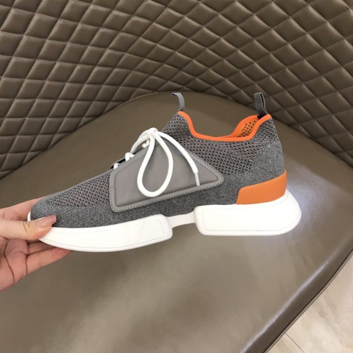 1:1爱马仕 (Hermes) 男士 Expert 运动鞋灰色