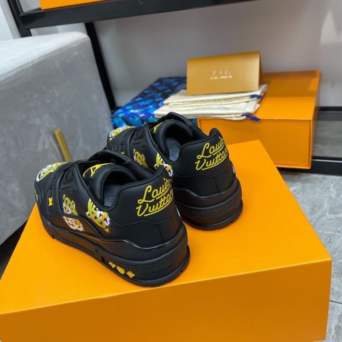 路易威登 男士运动鞋黑色 Nigo/Virgil Abloh LV 1A9JBL