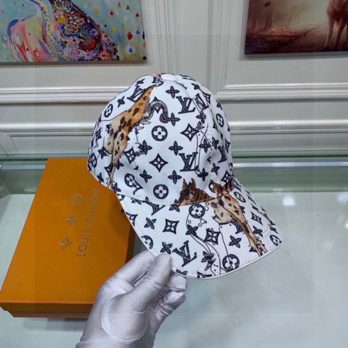 Louis Vuitton Be My Cap 白色 LV 帽子