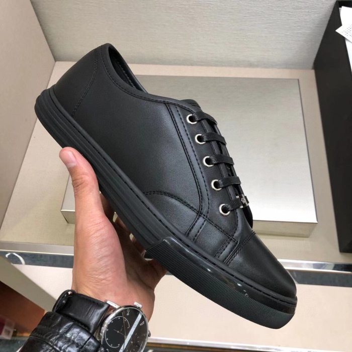 Gucci 男士 Miro Soft Nero 低帮运动鞋黑色 312615