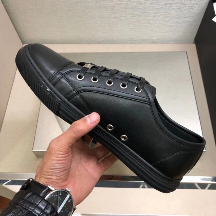 Gucci 男士 Miro Soft Nero 低帮运动鞋黑色 312615