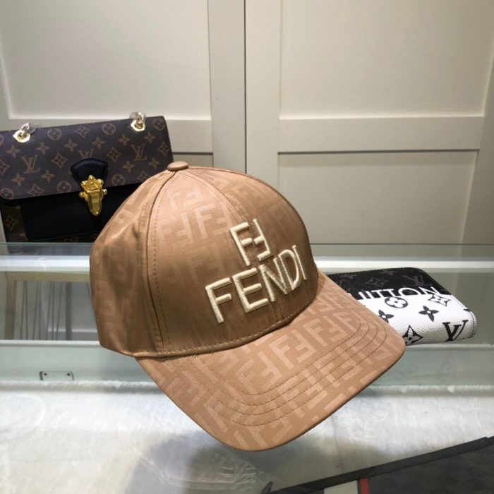 Fendi 棒球帽 棕色 Fendi 棒球帽