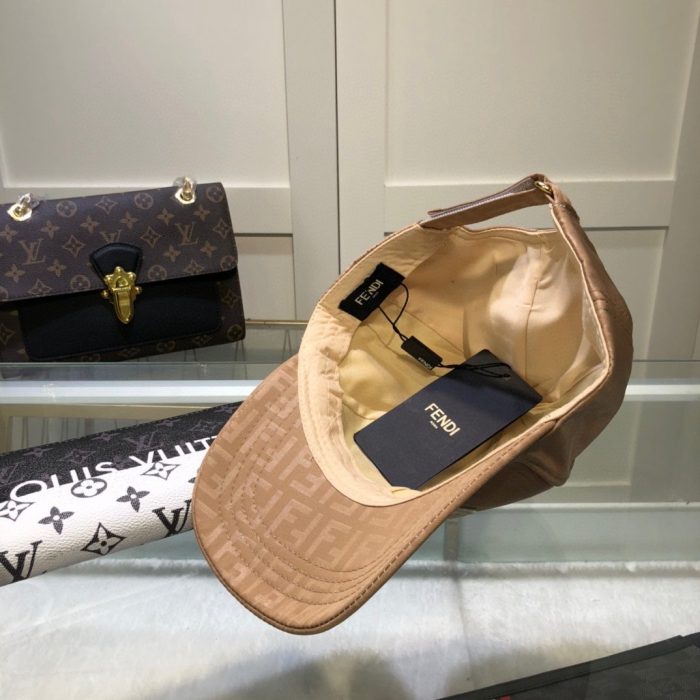 Fendi 棒球帽 棕色 Fendi 棒球帽