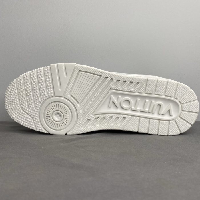 路易威登 男士混合材质训练鞋运动鞋 白色 Virgil Abloh LV