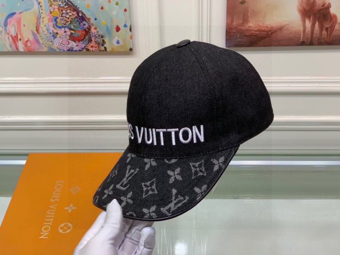 Louis Vuitton Be My 帽子 黑色 LV 帽子