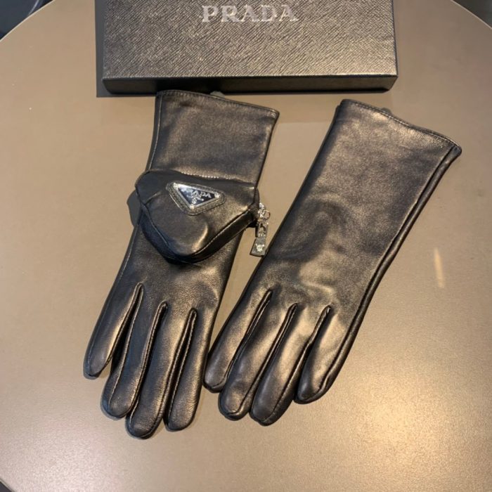 Prada 黑色纳帕皮手套