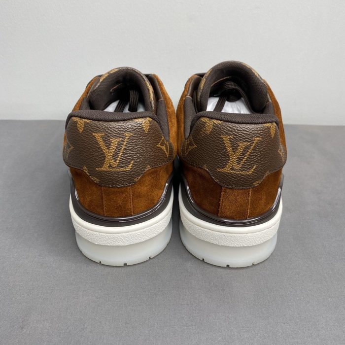 路易威登 男士运动鞋 Monogram Canvas 棕色 Virgil Abloh LV