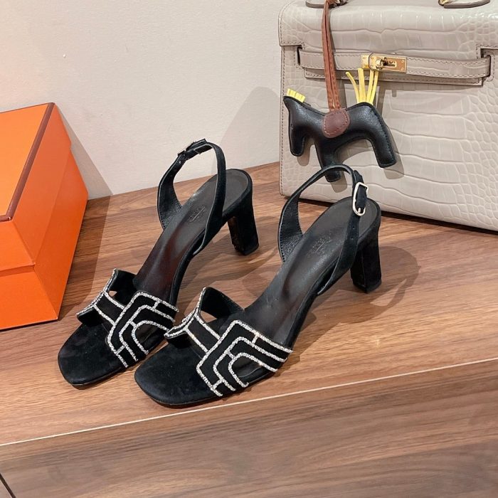 Hermes Premiere 女式凉鞋 2.7 英寸/7 厘米