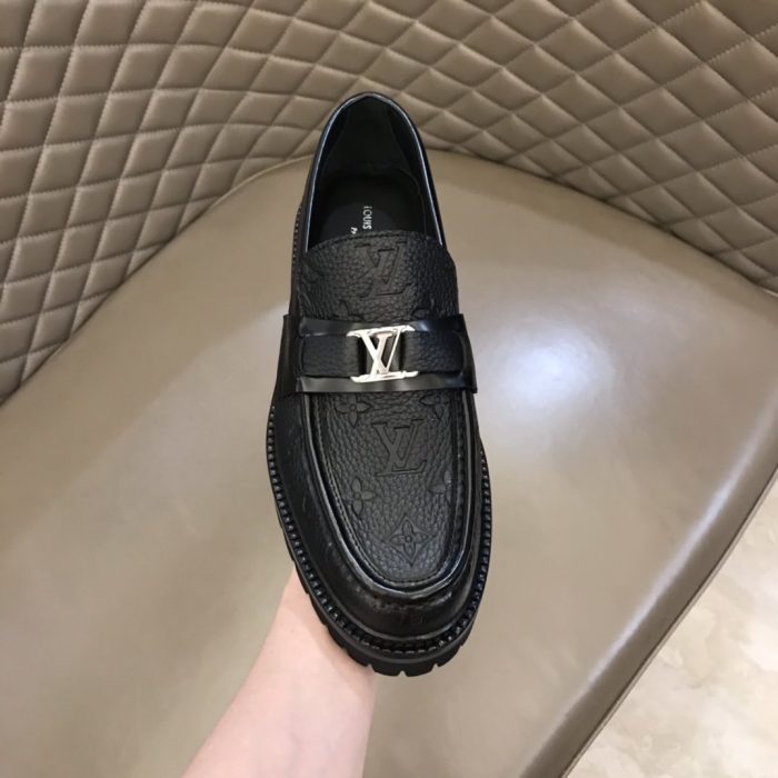 路易威登 Major 乐福鞋 Monogram Denim Black 男士 LV