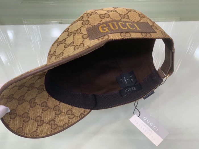 Gucci GG 棒球帽 米色 GG 帽子