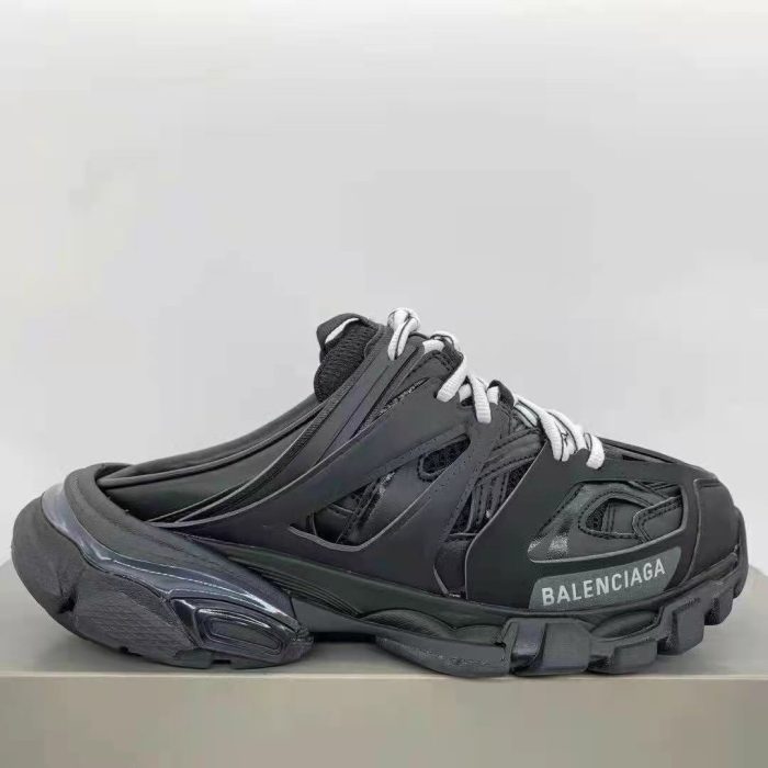 Balenciaga 女式运动穆勒鞋 黑色 653814W3DA31000