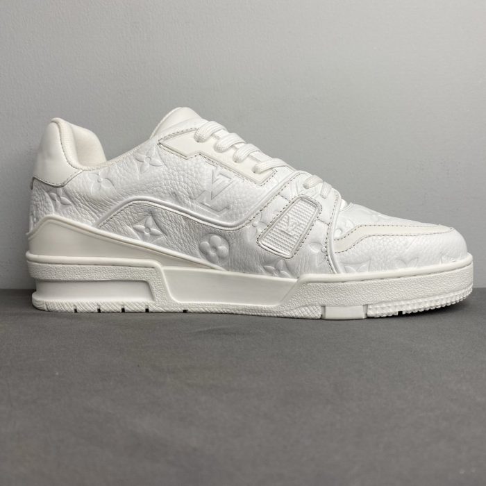 路易威登 男士混合材质训练鞋运动鞋 白色 Virgil Abloh LV